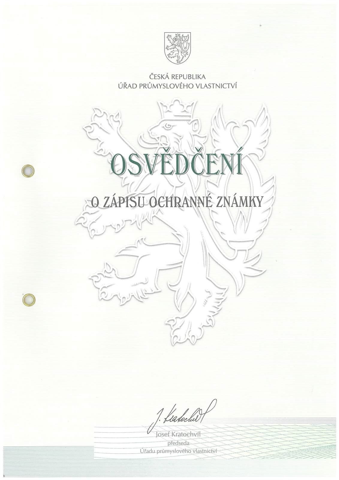 Osvědčení